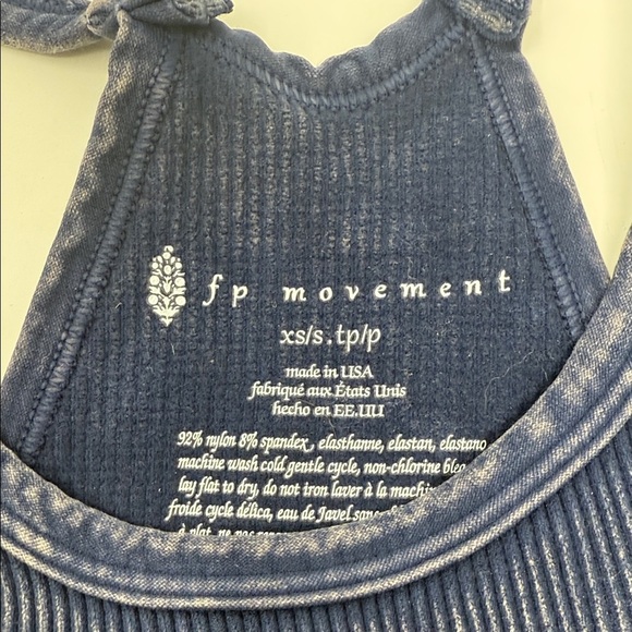 Free People Black Ribbed Tank TopXS/S - Picture 5 of 5